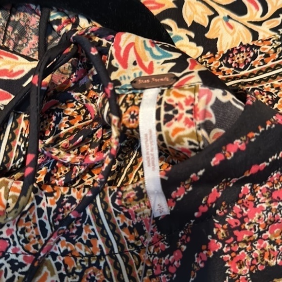 NWT Free People Stevie Tunic Black Combo size Small - Picture 8 of 12